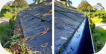 Gutter cleaning service in Clayton-le-Moors 